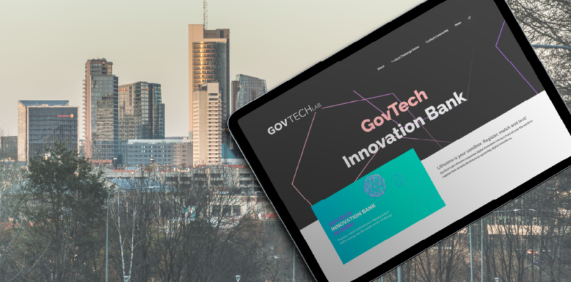 What or Who is the GovTech Innovation Bank in Lithuania?